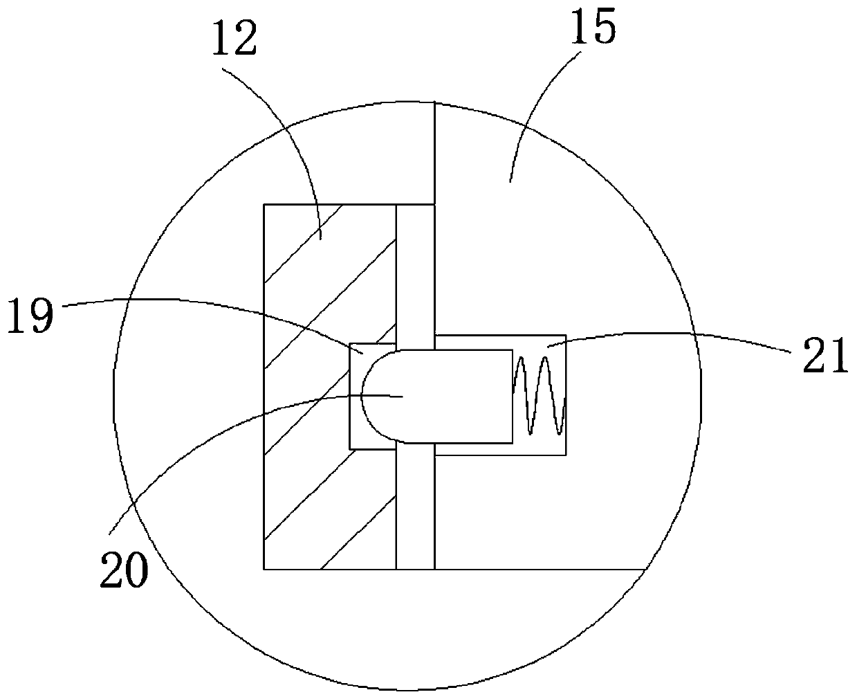 Urine sugar detection device for endocrinology department