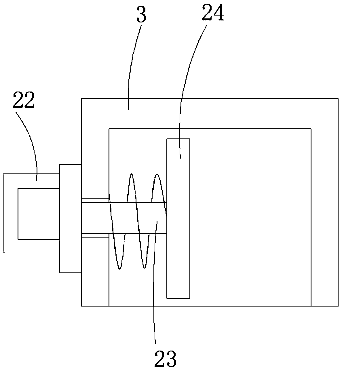 Urine sugar detection device for endocrinology department