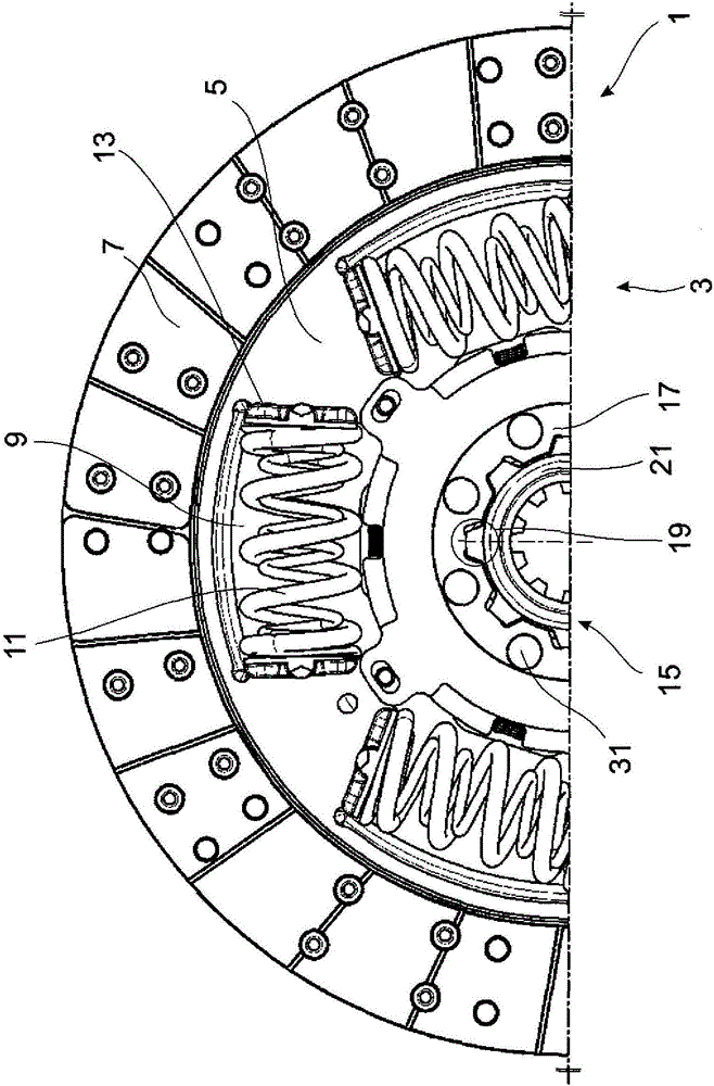 Torsional Damper With Angular-Dependent Friction Damping Device