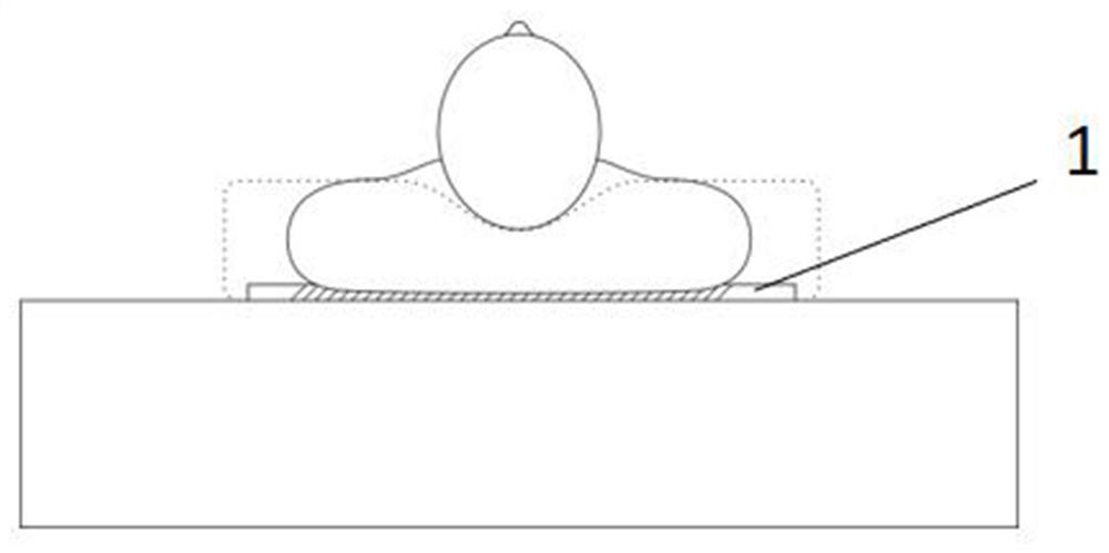 Sleeping posture detection system and method
