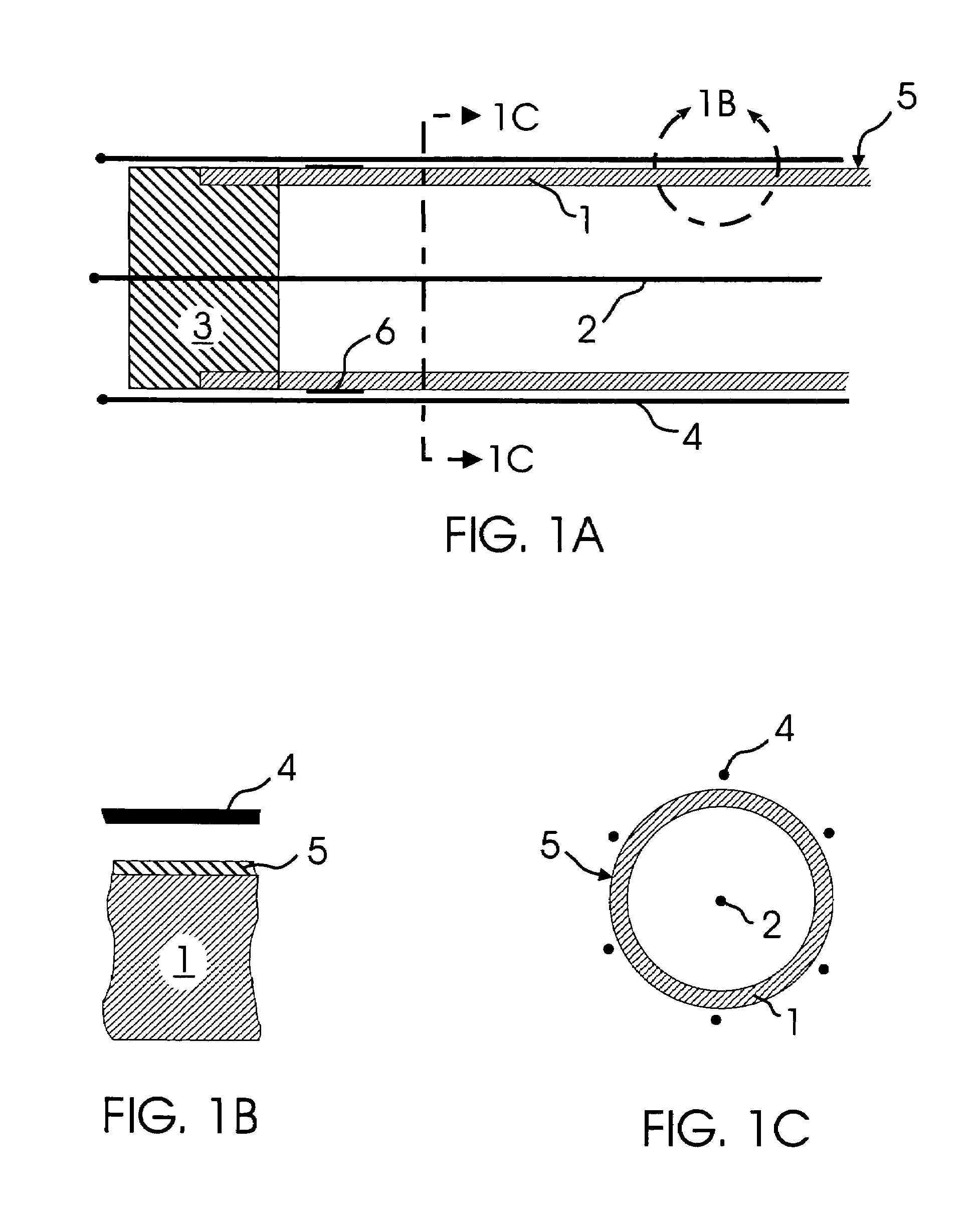 Cylindrical ionization detector with a resistive cathode and external readout