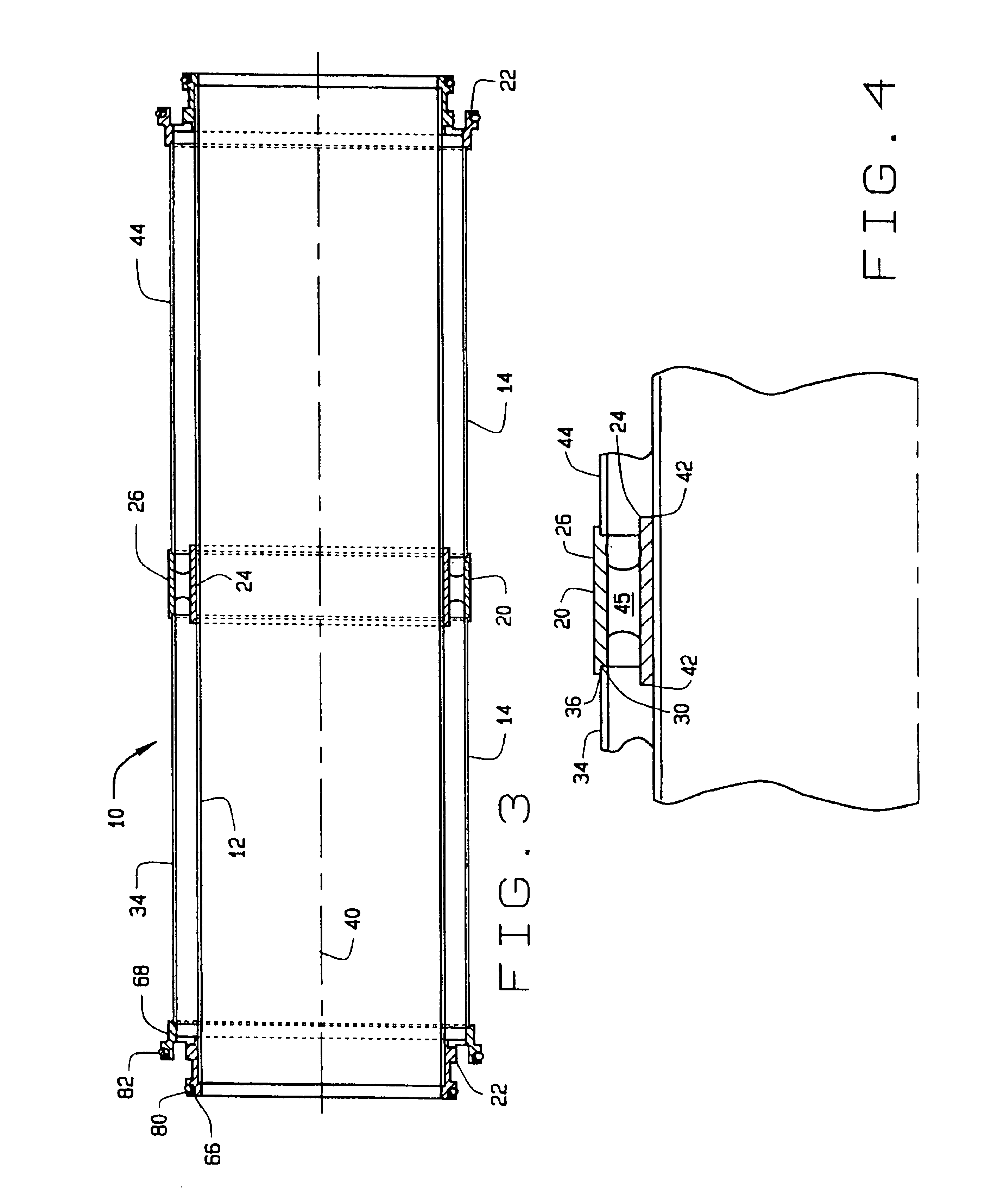 Shrouded fluid-conducting apparatus