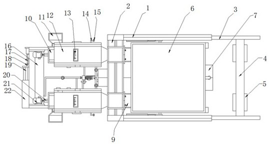 PVC pipeline forming extruder capable of being rapidly cooled