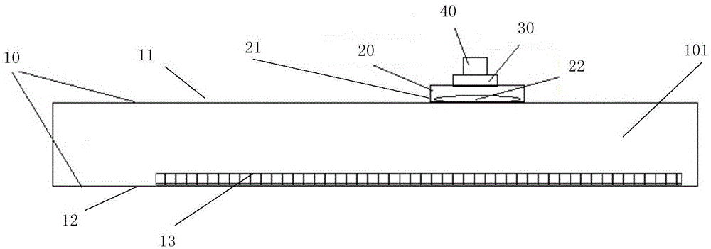 Wearable sphygmomanometer cuff, sphygmomanometer comprising same and application method