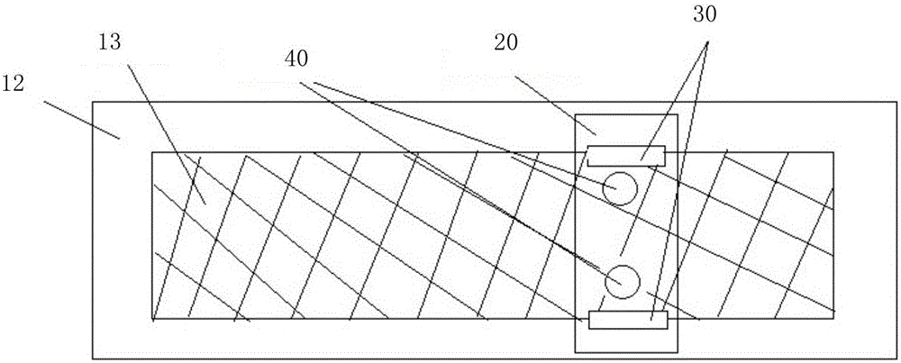 Wearable sphygmomanometer cuff, sphygmomanometer comprising same and application method