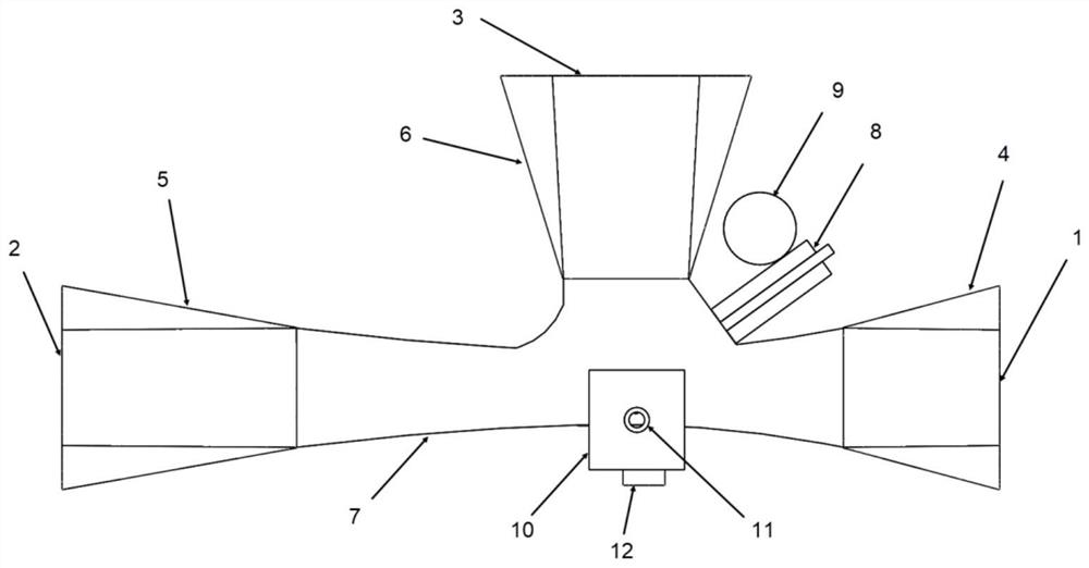 A pressure regulating mixer