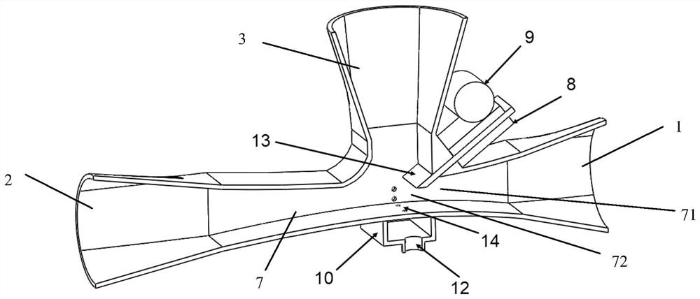 A pressure regulating mixer