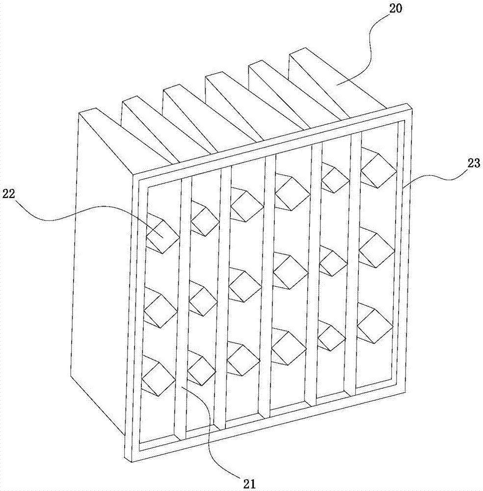 Water washable mixed fiber, and filter material and filter prepared therefrom