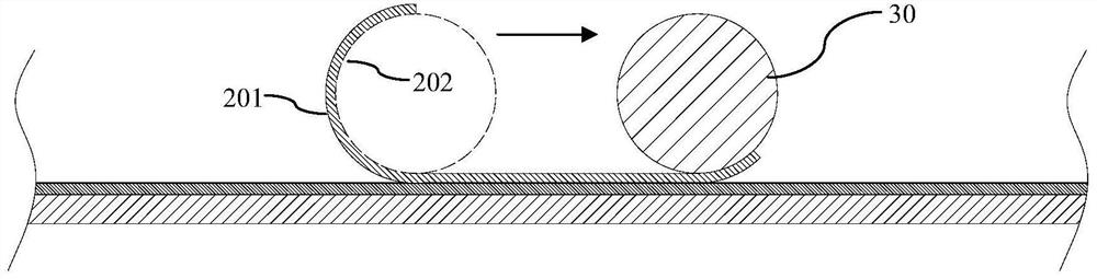 Method for detecting falling of paper lint and paper powder in paper straw