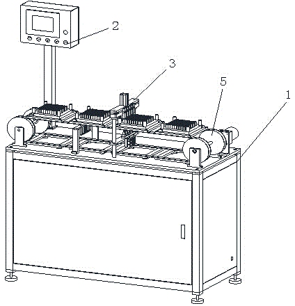 Smoke testing machine for electronic cigarette