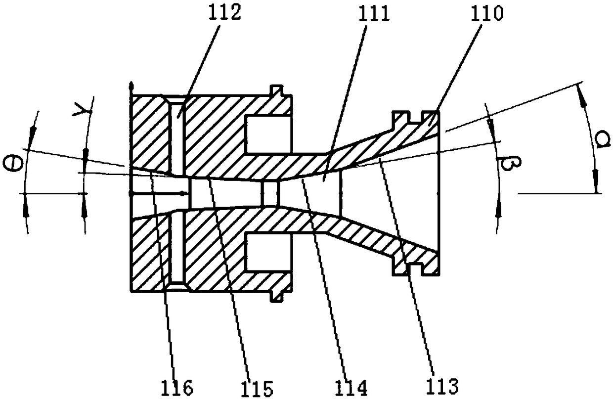 Device and method for spheroidizing powder by utilizing high-energy high-speed plasma flame flow