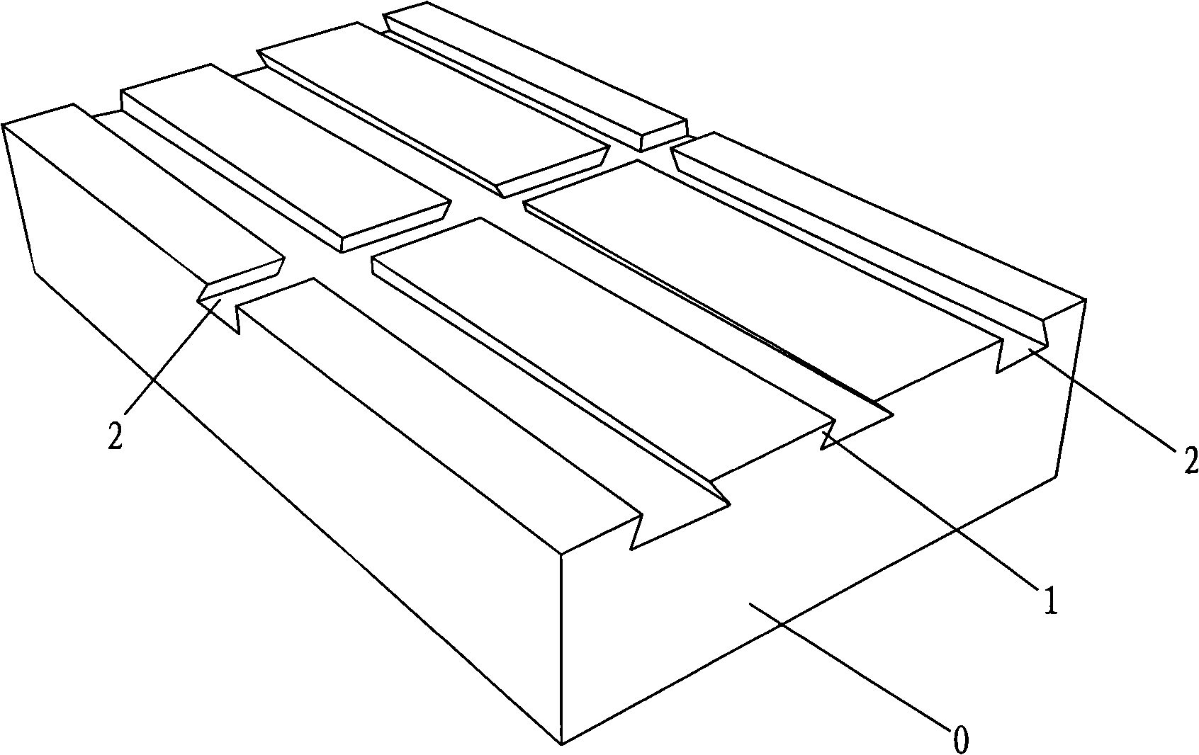 Integrated plate of high strength bonding and thermal insulation facing