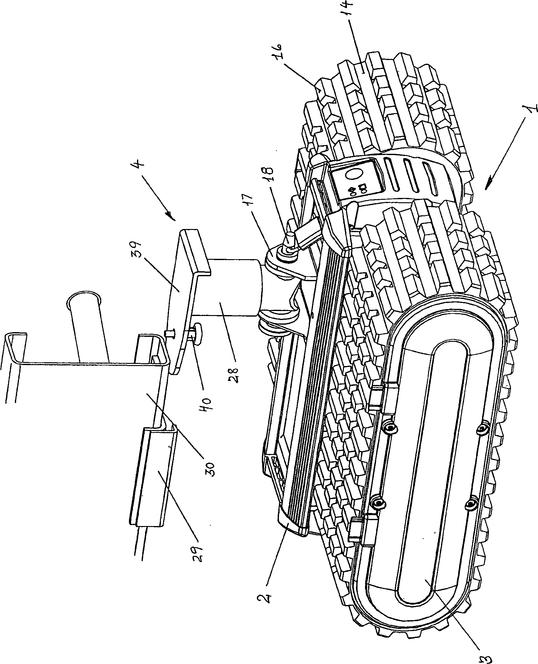 Drive unit for trailers and caravans