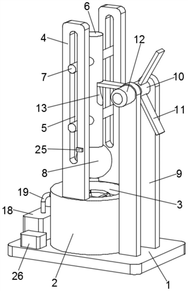 Hammering device for food processing