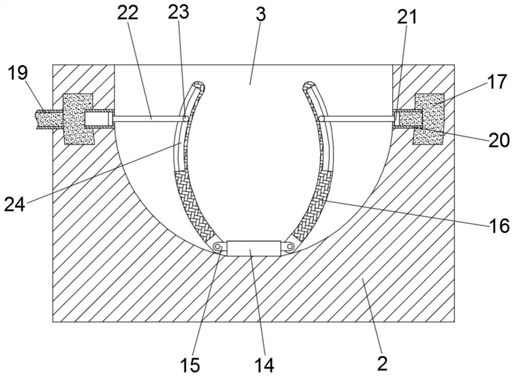 Hammering device for food processing