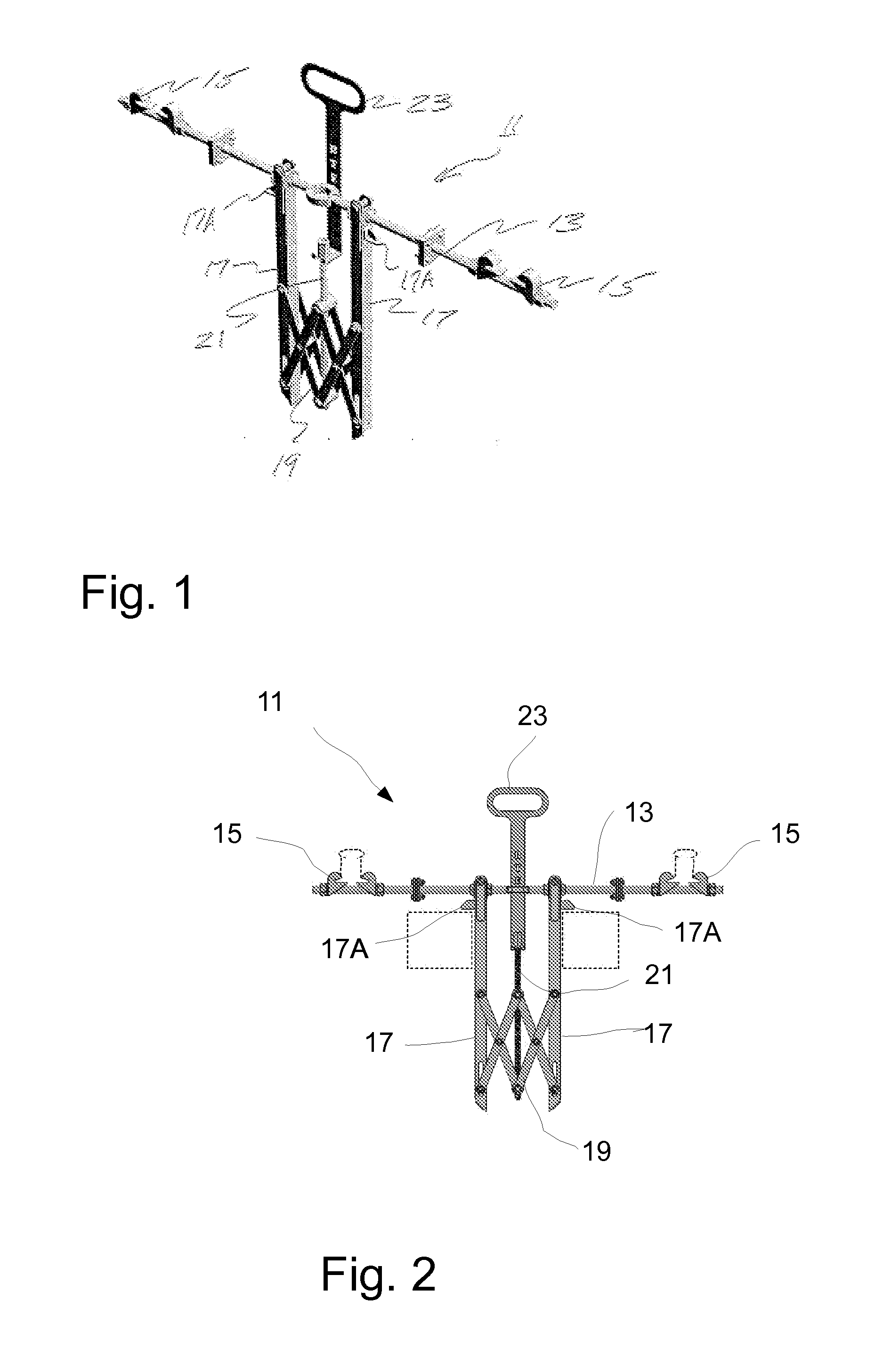 Rail stabilizer for rail tie replacement