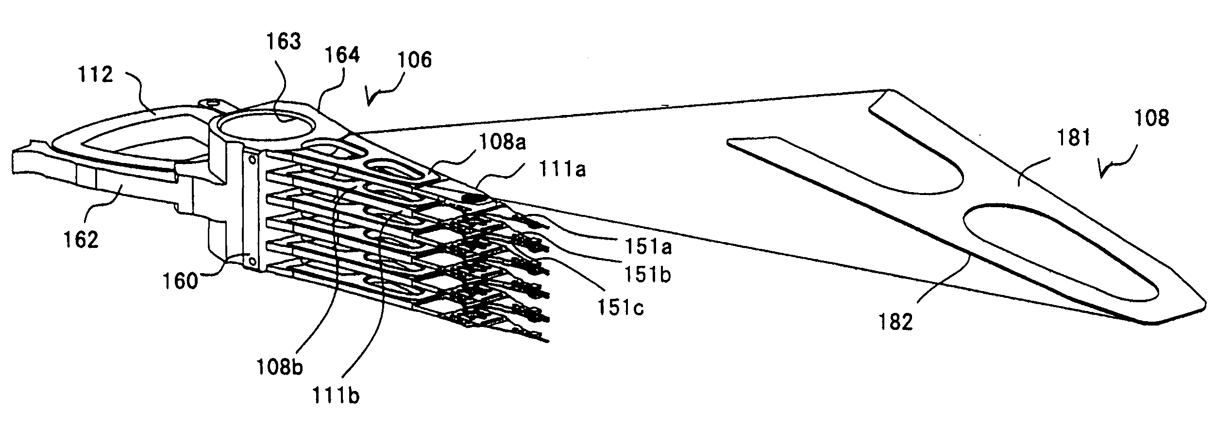 Disk drive device and carriage of actuator used therein