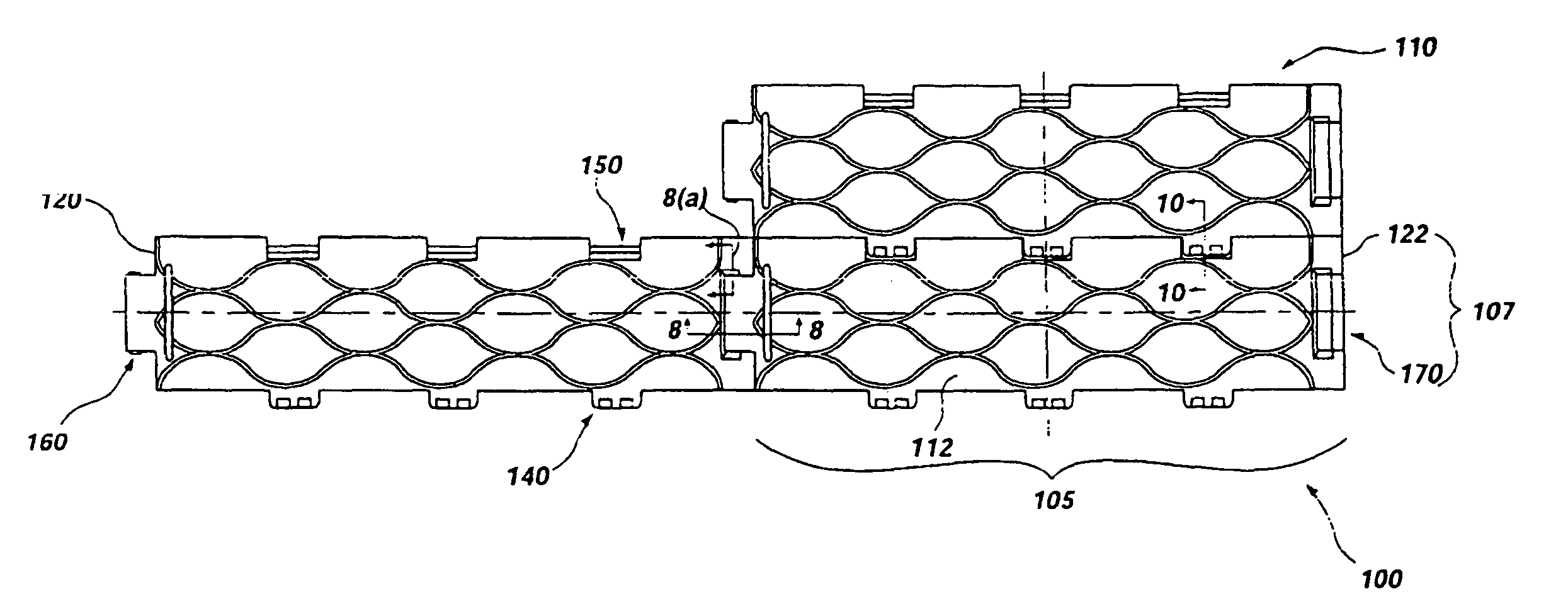 Tile with wide coupling configuration and method for the same