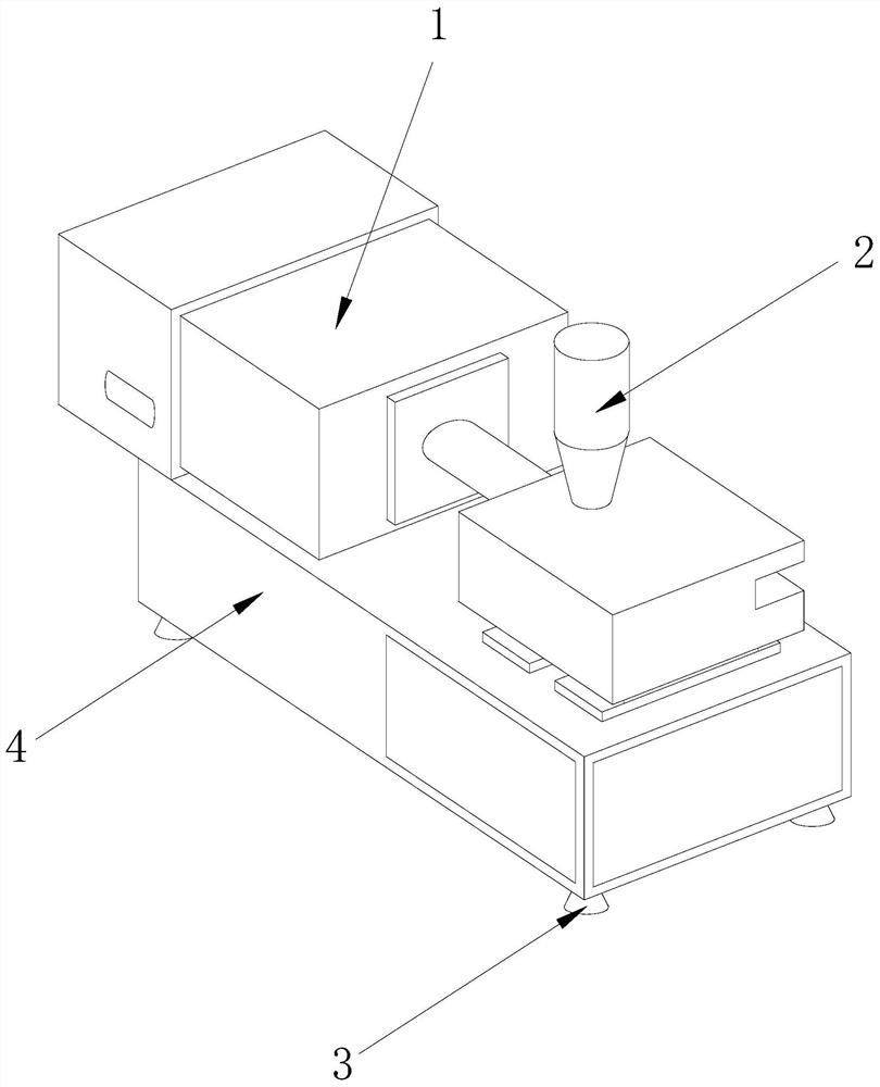 Injection mechanism of injection molding machine