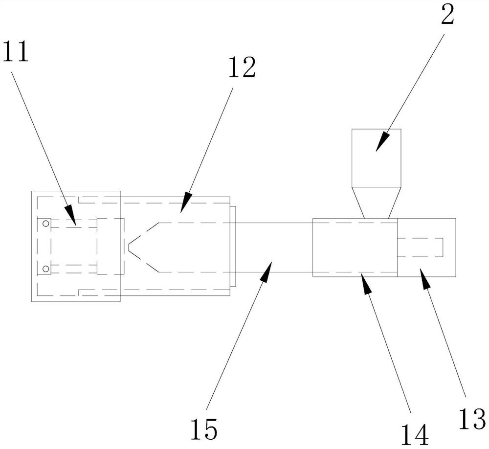 Injection mechanism of injection molding machine