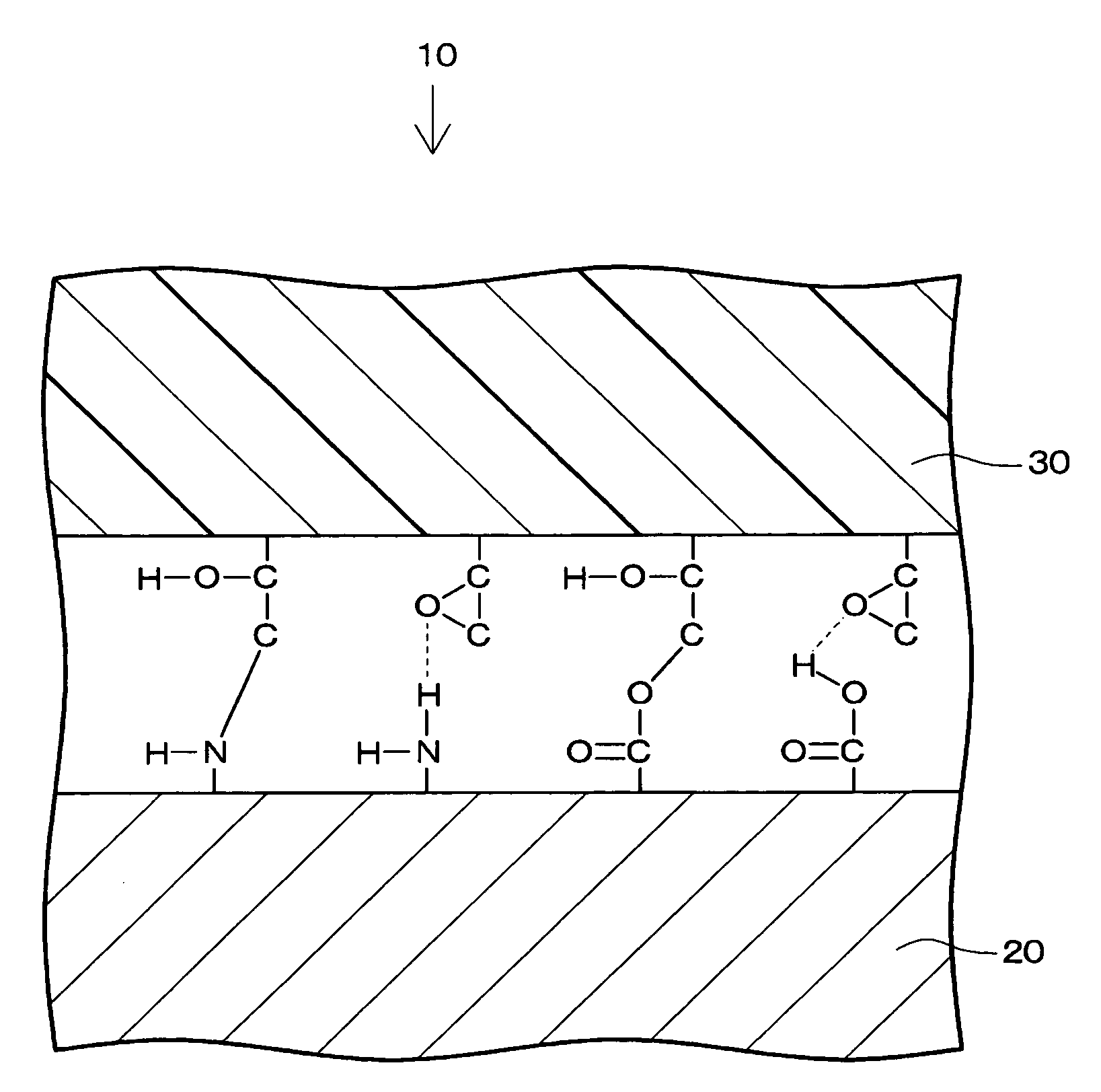 Composite material engineered from metal and resin and production method thereof