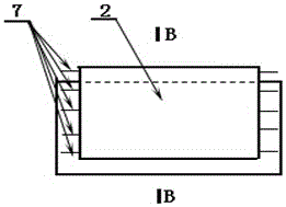Construction method of protective walls of concrete antiskid piles