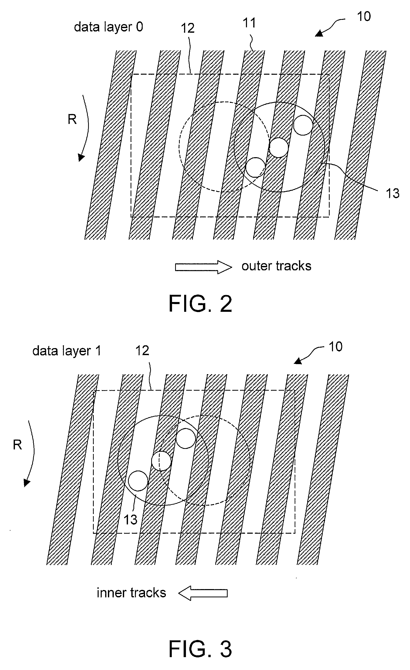 Writing method for multilayer optical disc
