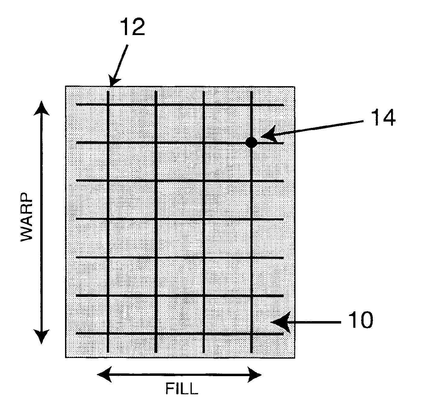 Outdoor structure with stretchable blended woven fabric