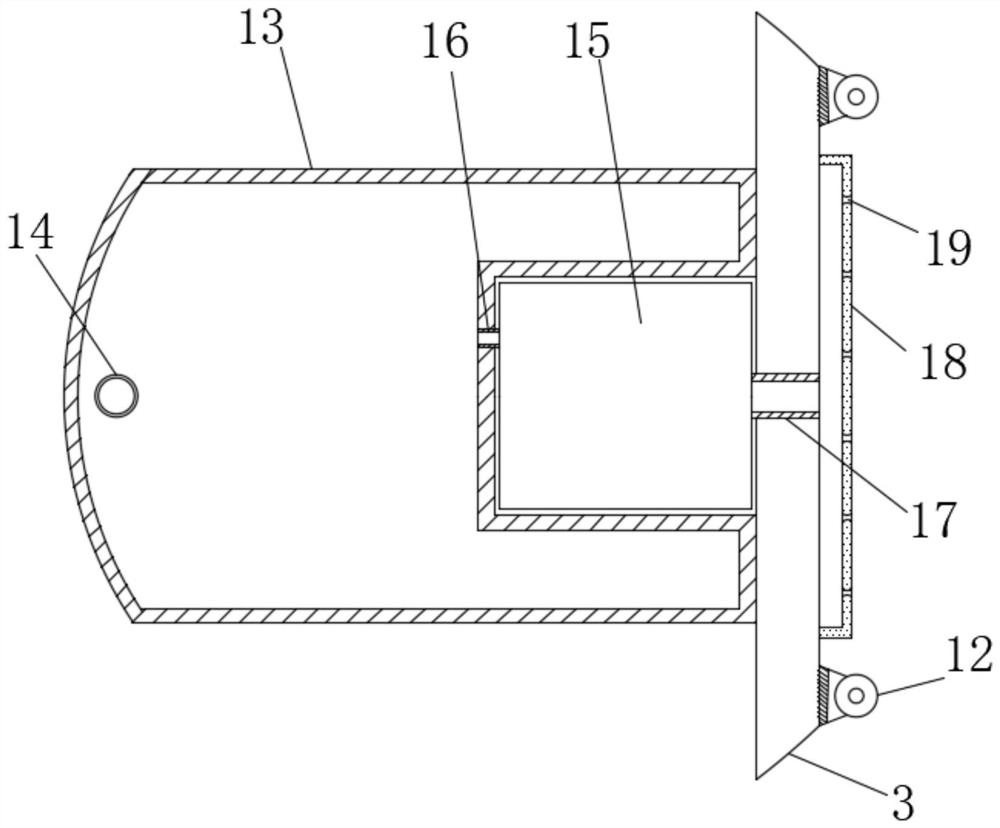 Leveling device for non-woven fabric production