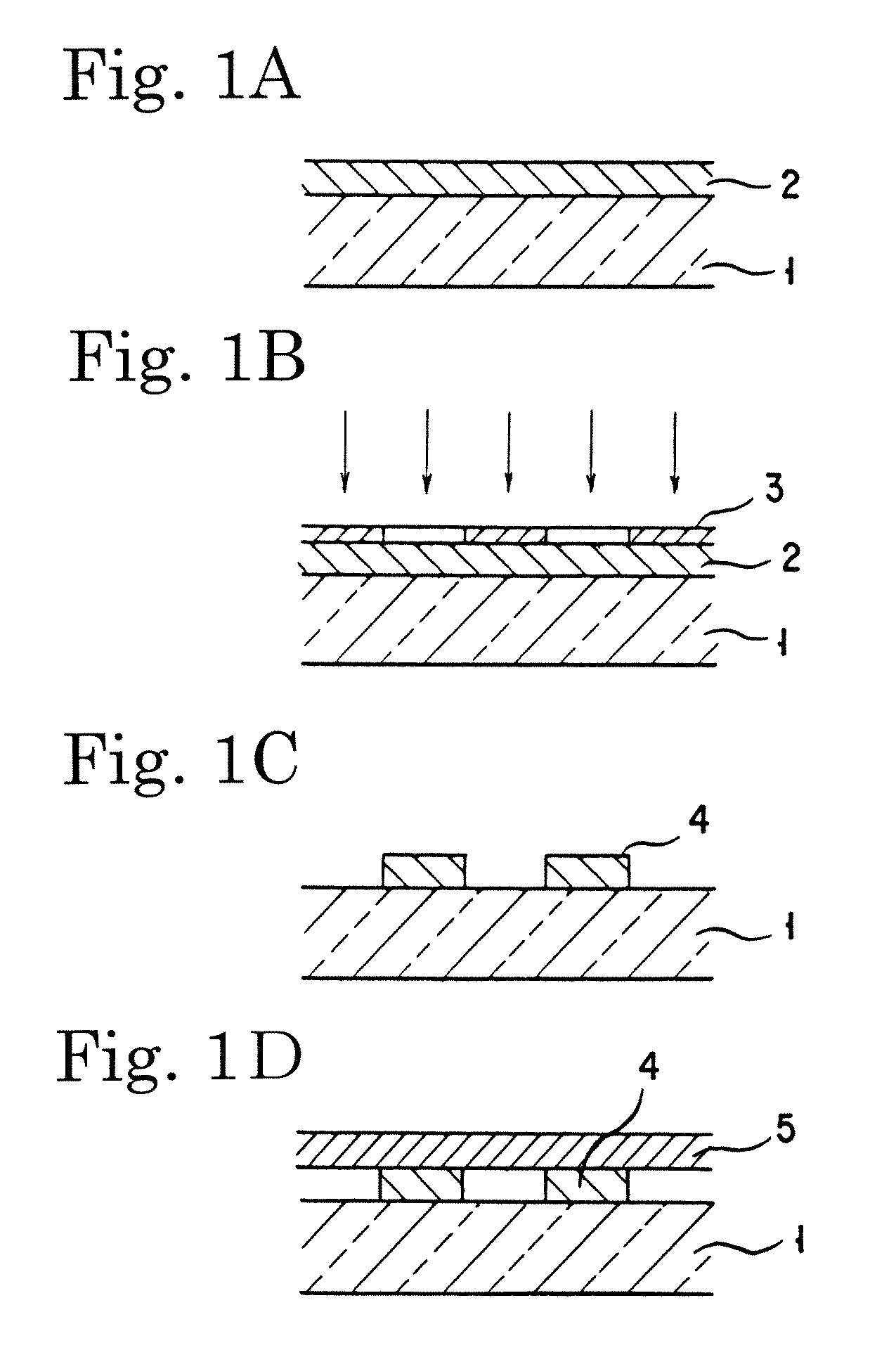 Composition for forming adhesive pattern, laminated structure obtained by using same, and method of producing such laminated structure