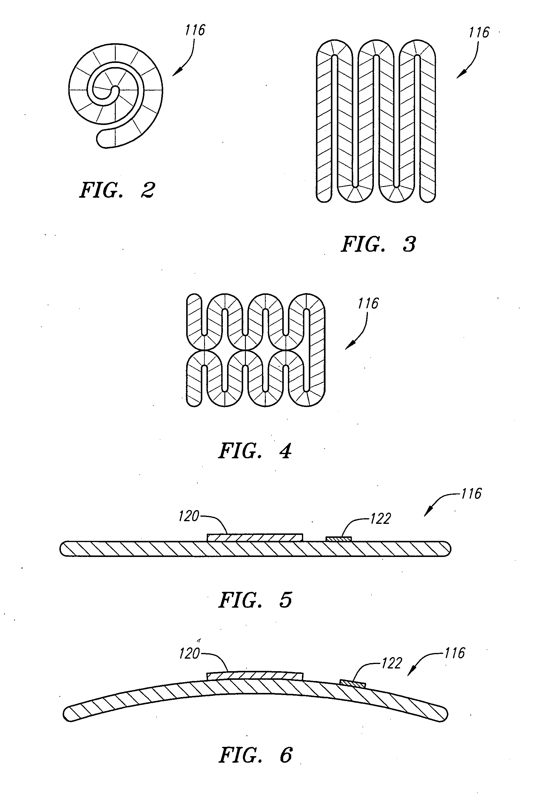 Collapsible/expandable electrode leads