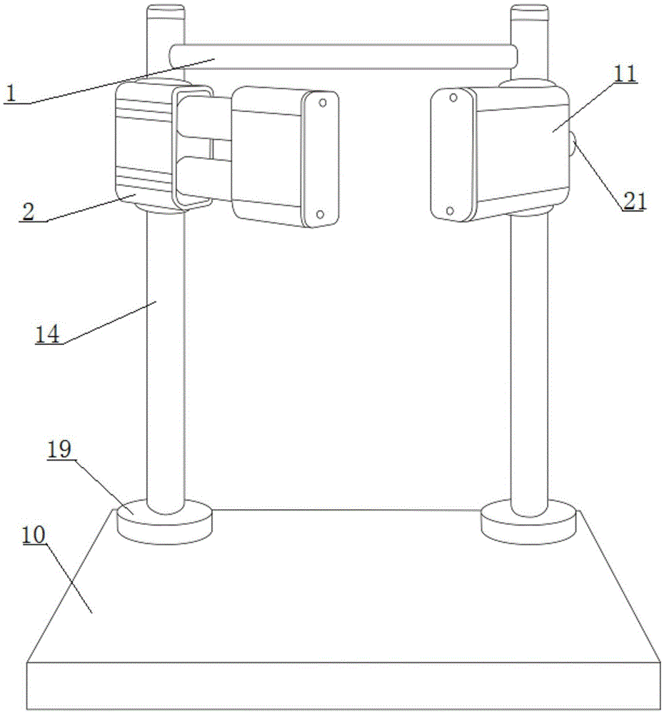 A device for measuring the inclination of tooth cusps