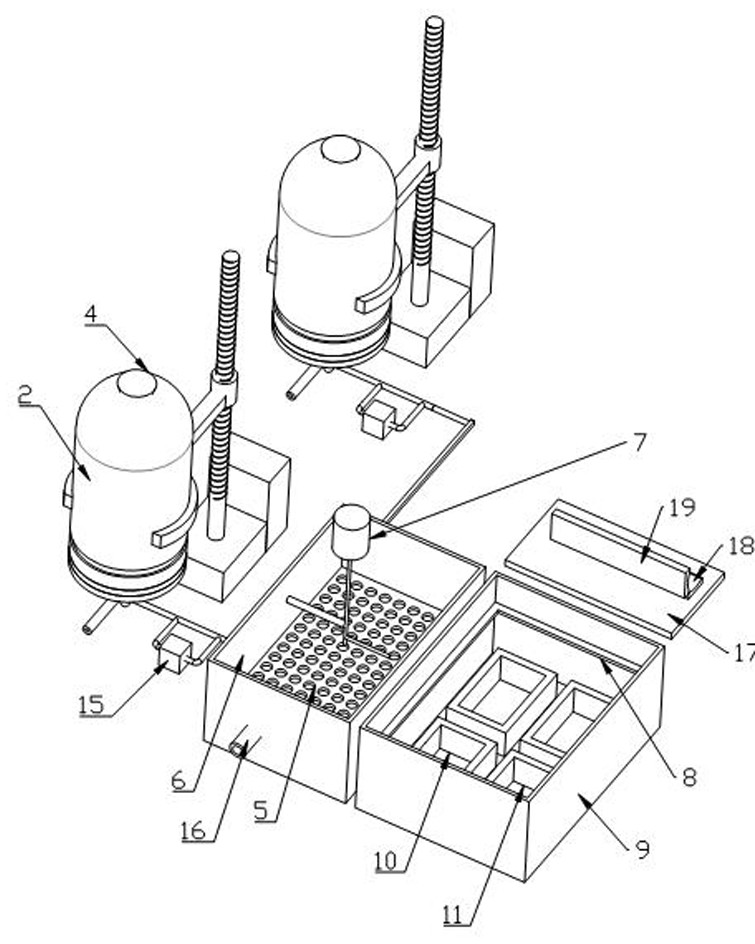 Traditional Chinese medicine cooking and multi-stage medicine residue treatment device