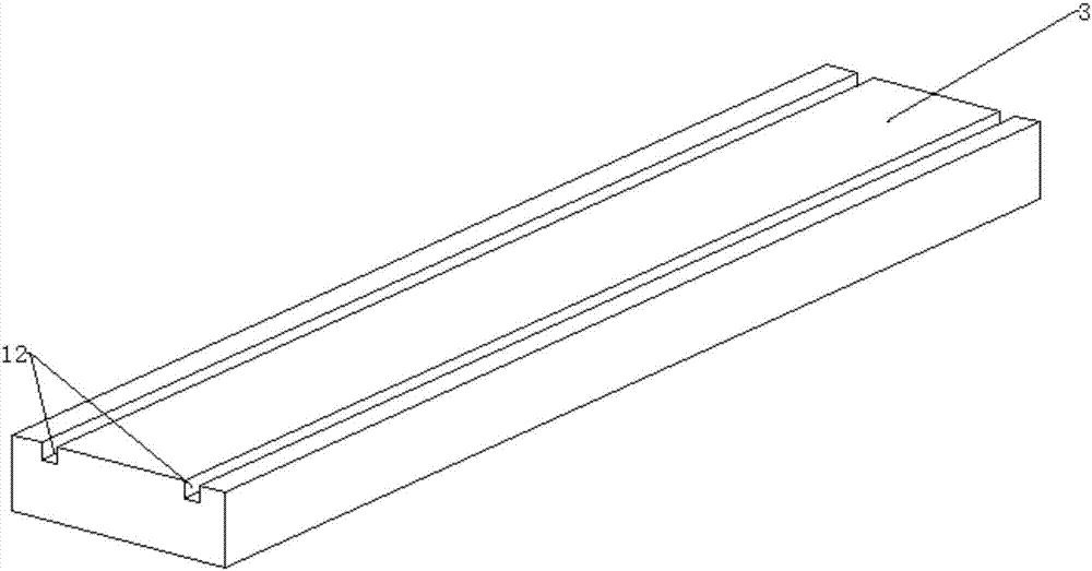 Adjustable straining beam construction formwork based on pile foundations