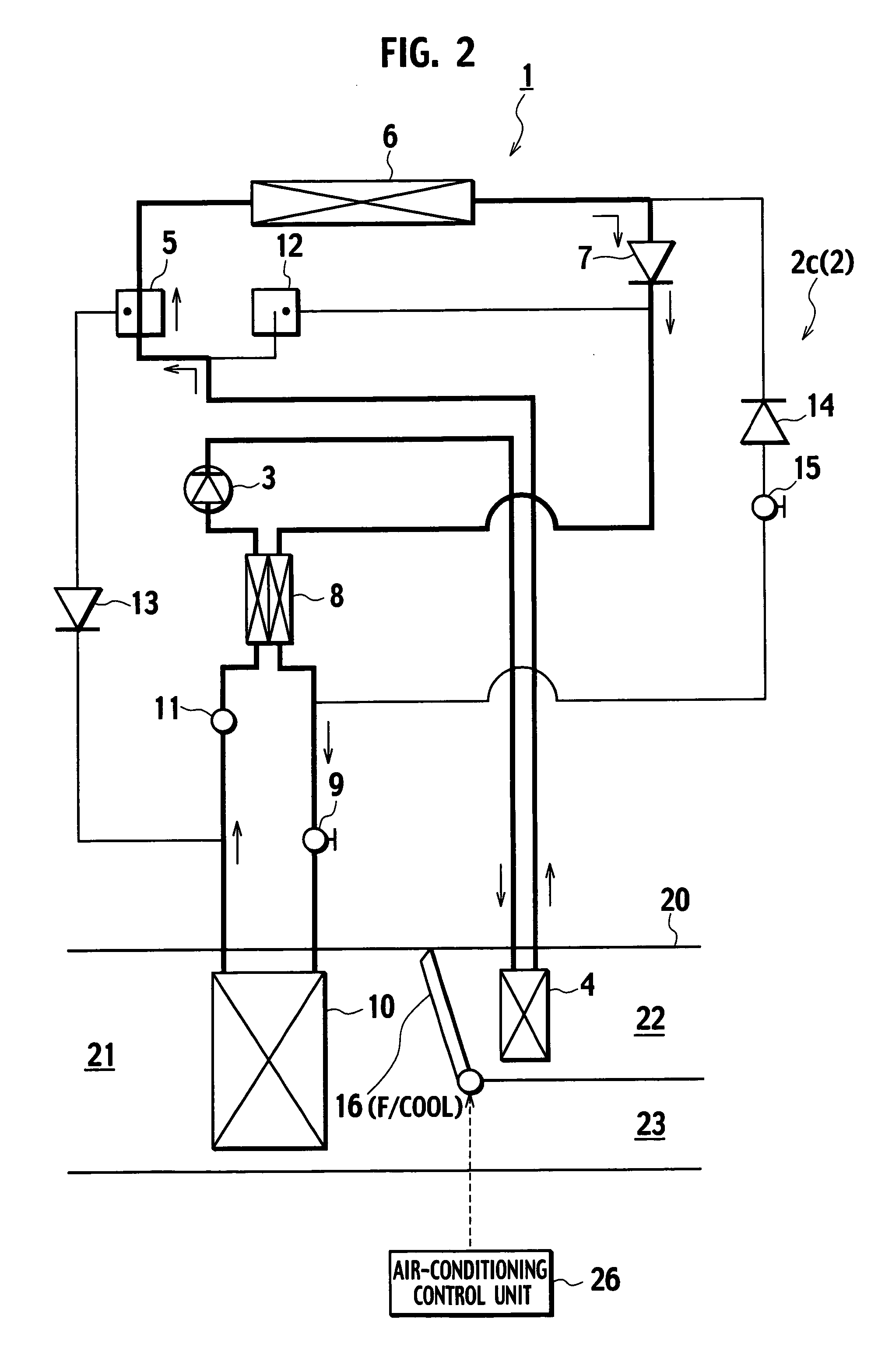 Air-conditioning control unit