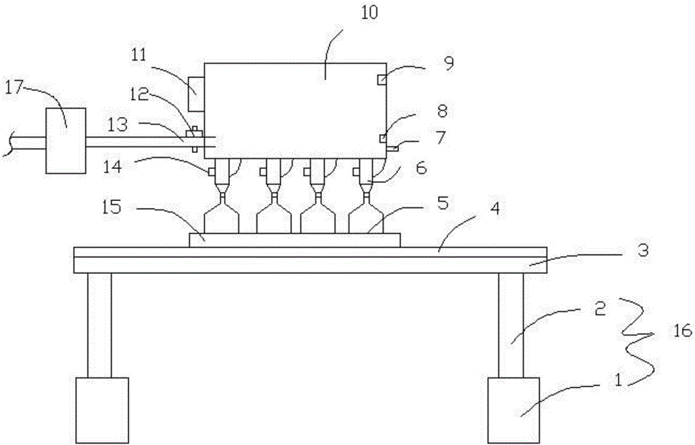 Adjusting and filtering type canning equipment with drip-proof device