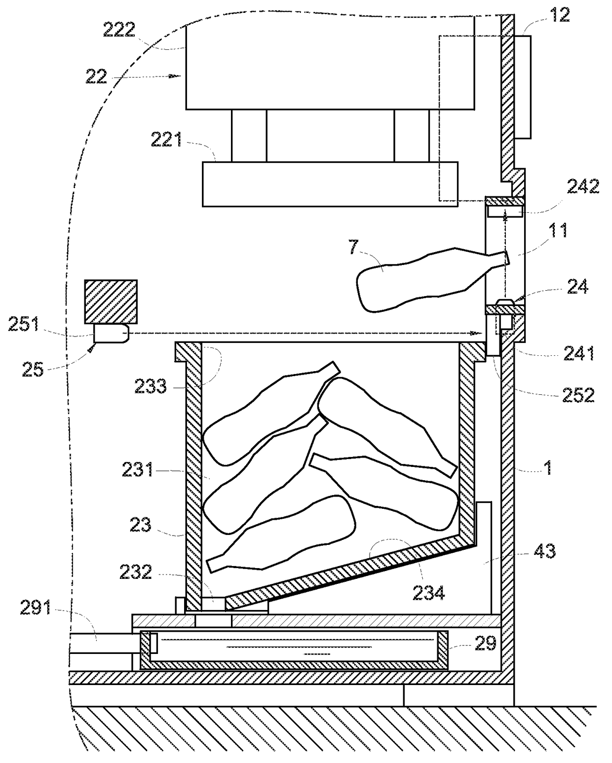 Waste compression device with fee calculation function