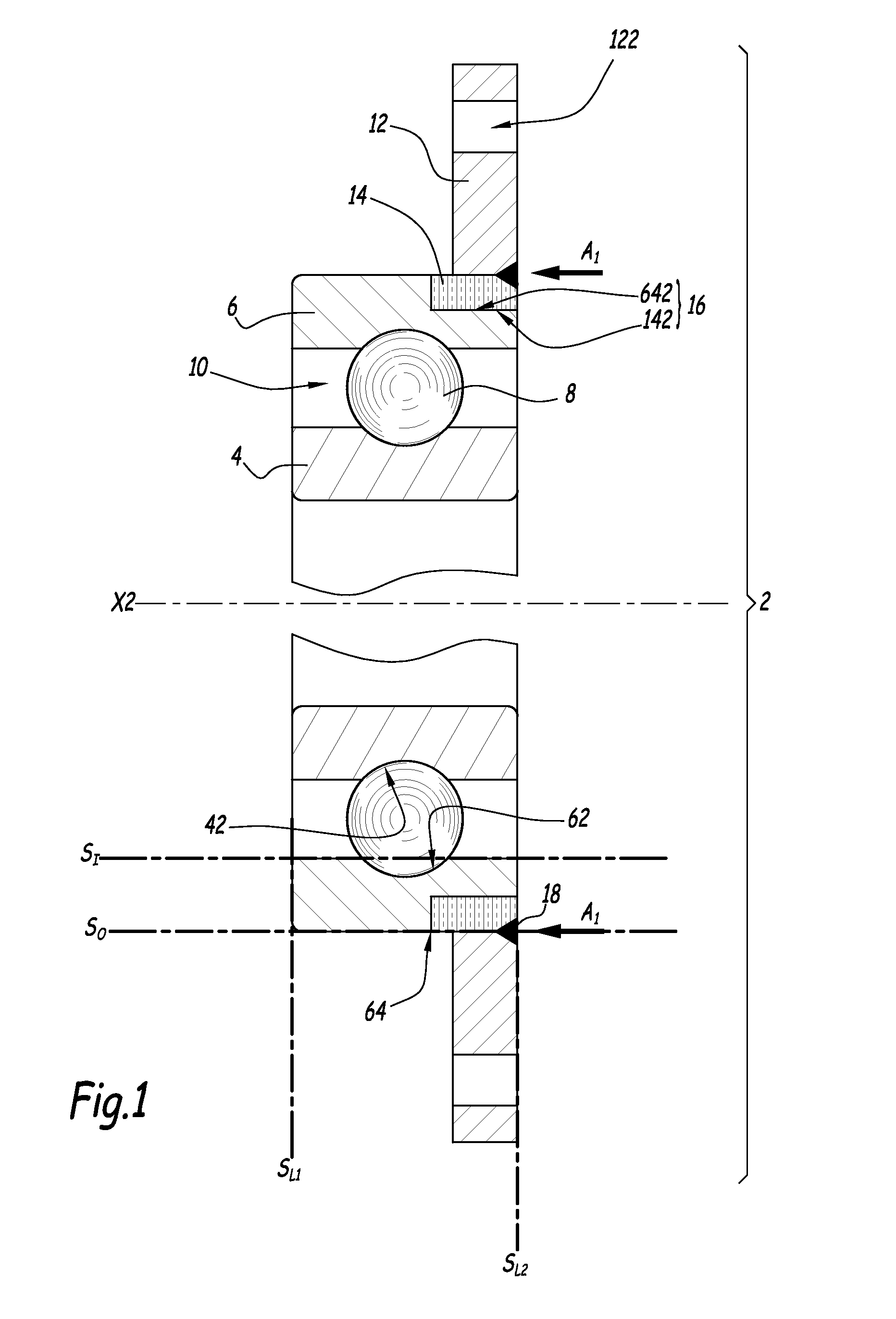 Method for manufacturing a rolling bearing and rolling bearing manufactured according to such a method