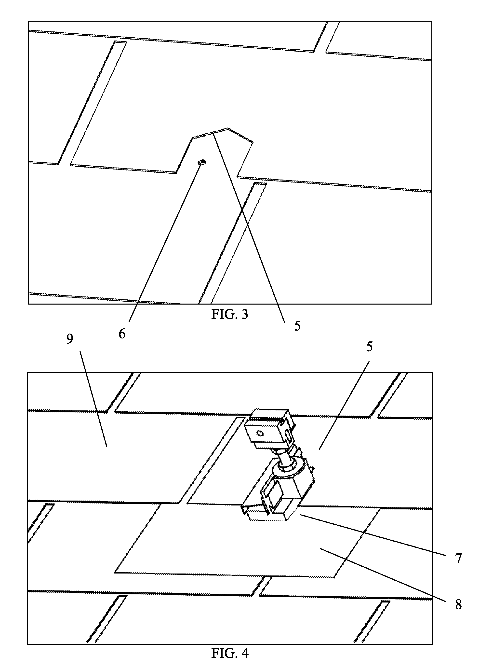 Method and apparatus for mounting solar panels