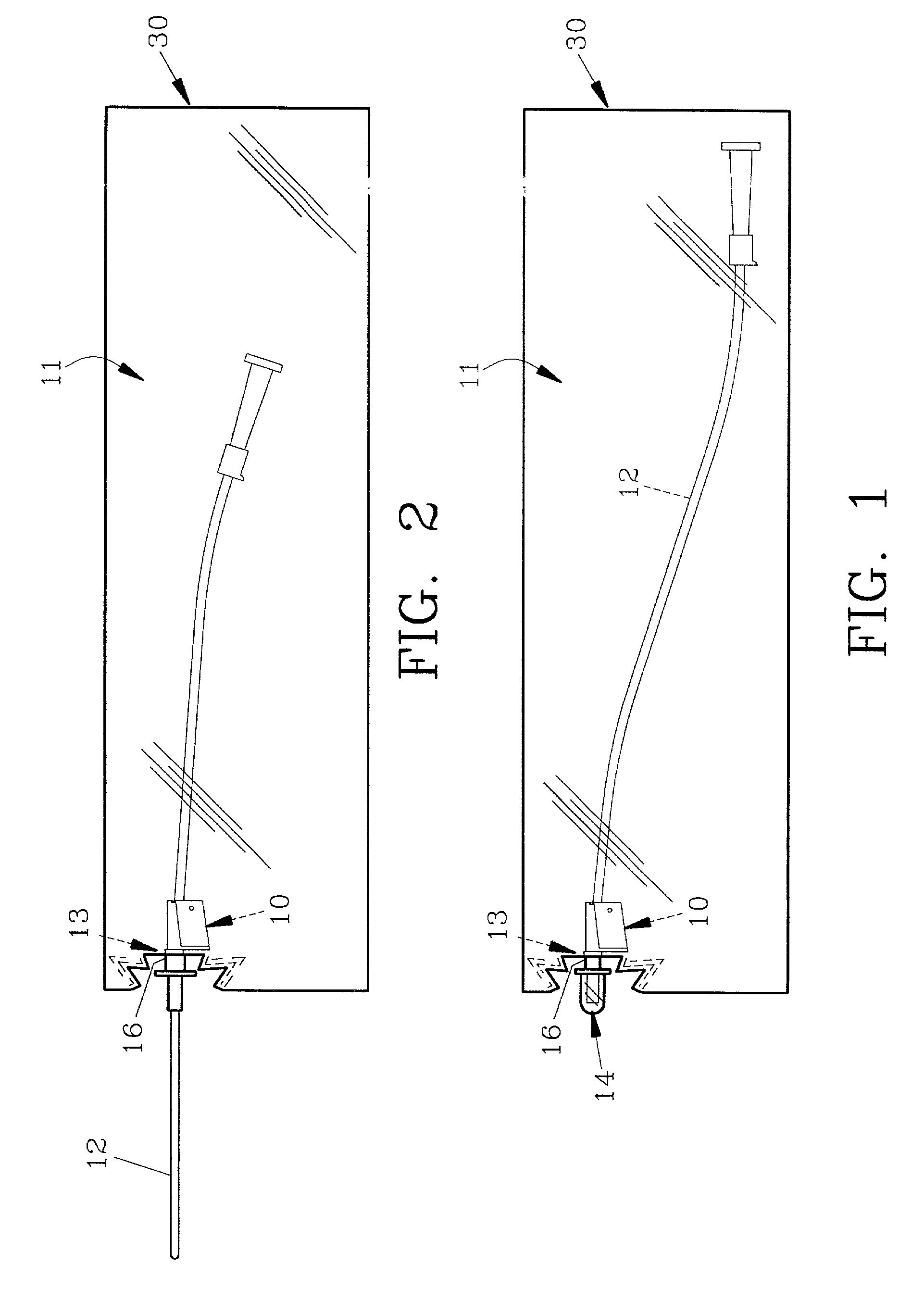 Catheter movement control device and method