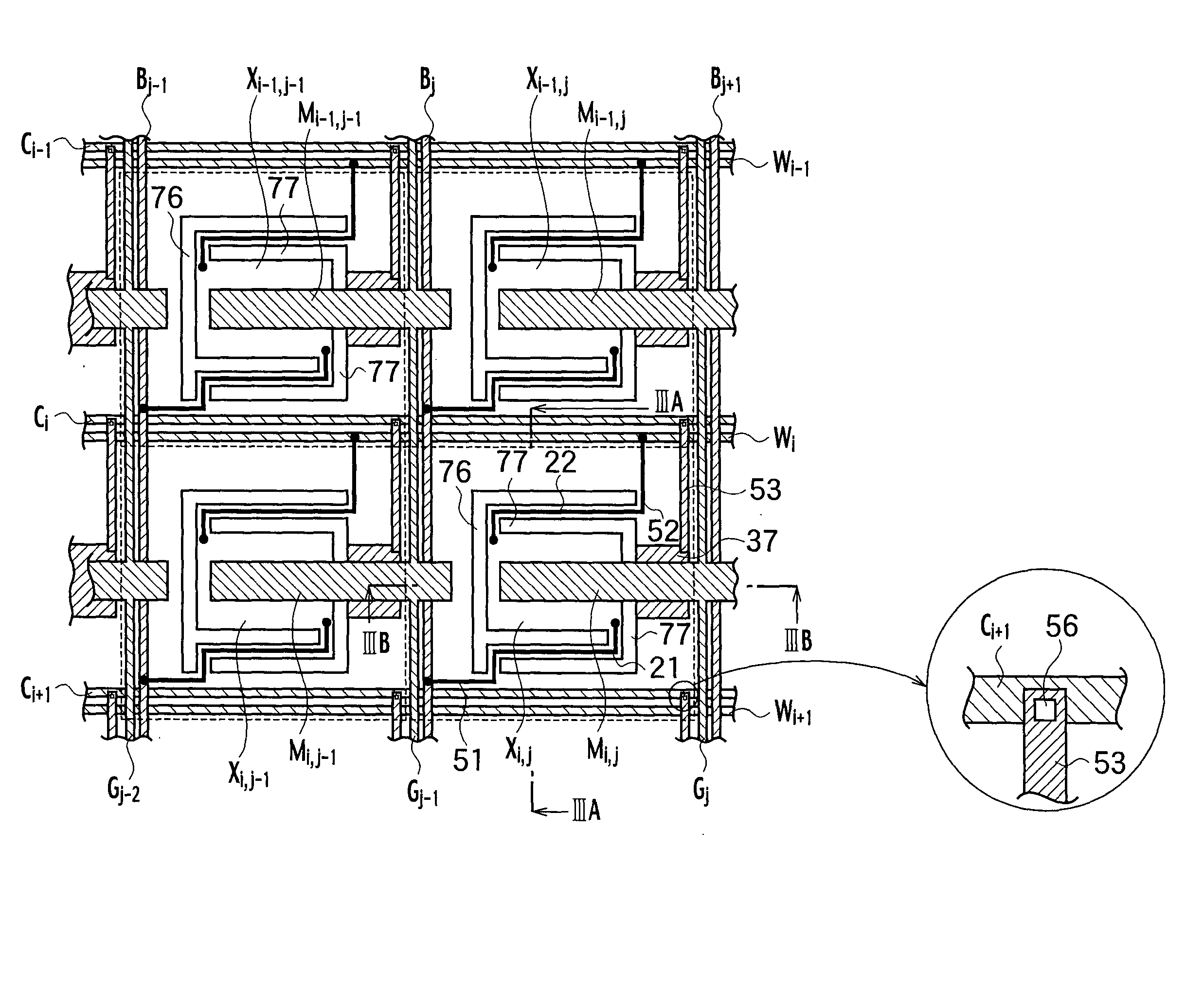 Thermal infrared detector and infrared image sensor using the same