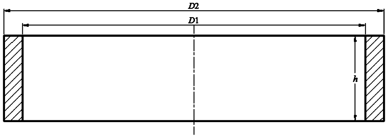 Multi-pass and multi-directional rotary rolling forming method for large horizontal and high-rib thin-walled rings