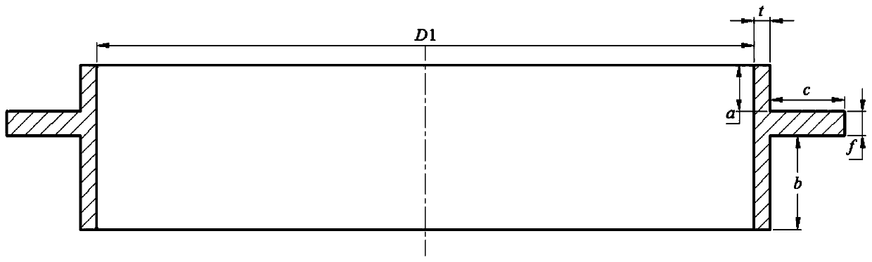 Multi-pass and multi-directional rotary rolling forming method for large horizontal and high-rib thin-walled rings