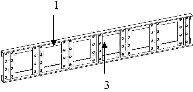 Multi-high-layer assembly type steel structure frame-center supporting system