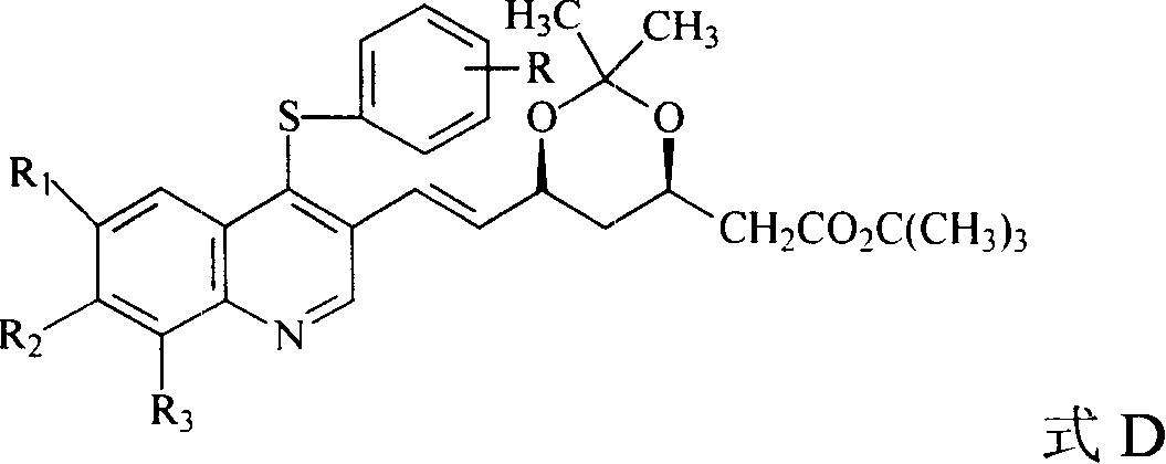 Quinolines compounds and their intermediates, preparation method and application