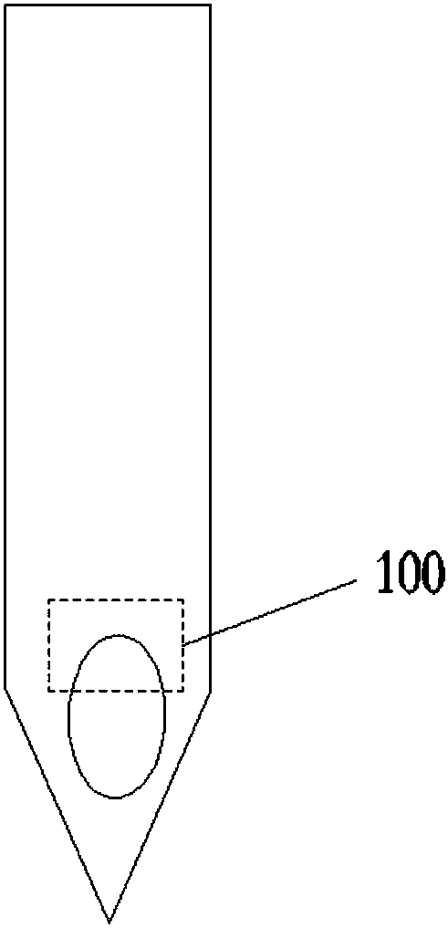 Non-damaged needle group for venous infusion port and use method