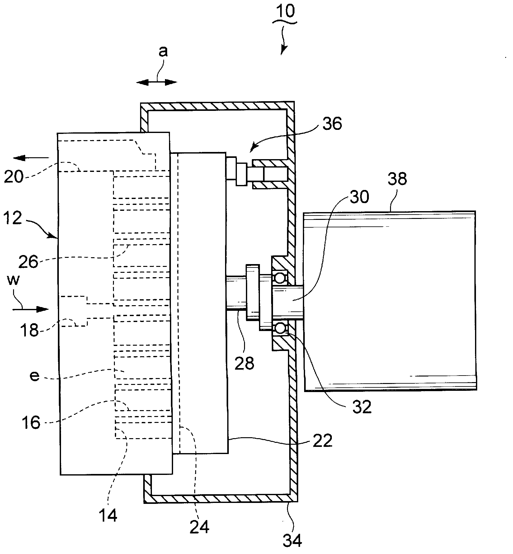 Scroll fluid machine