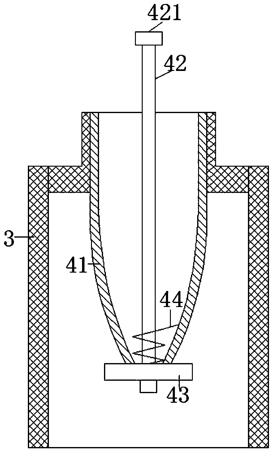 Injection needle and injection method thereof