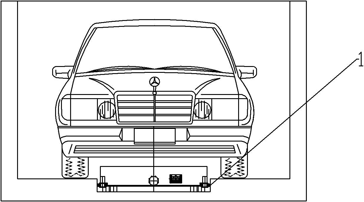 Vehicle transporting manipulator adopting gear-type clamping mechanism
