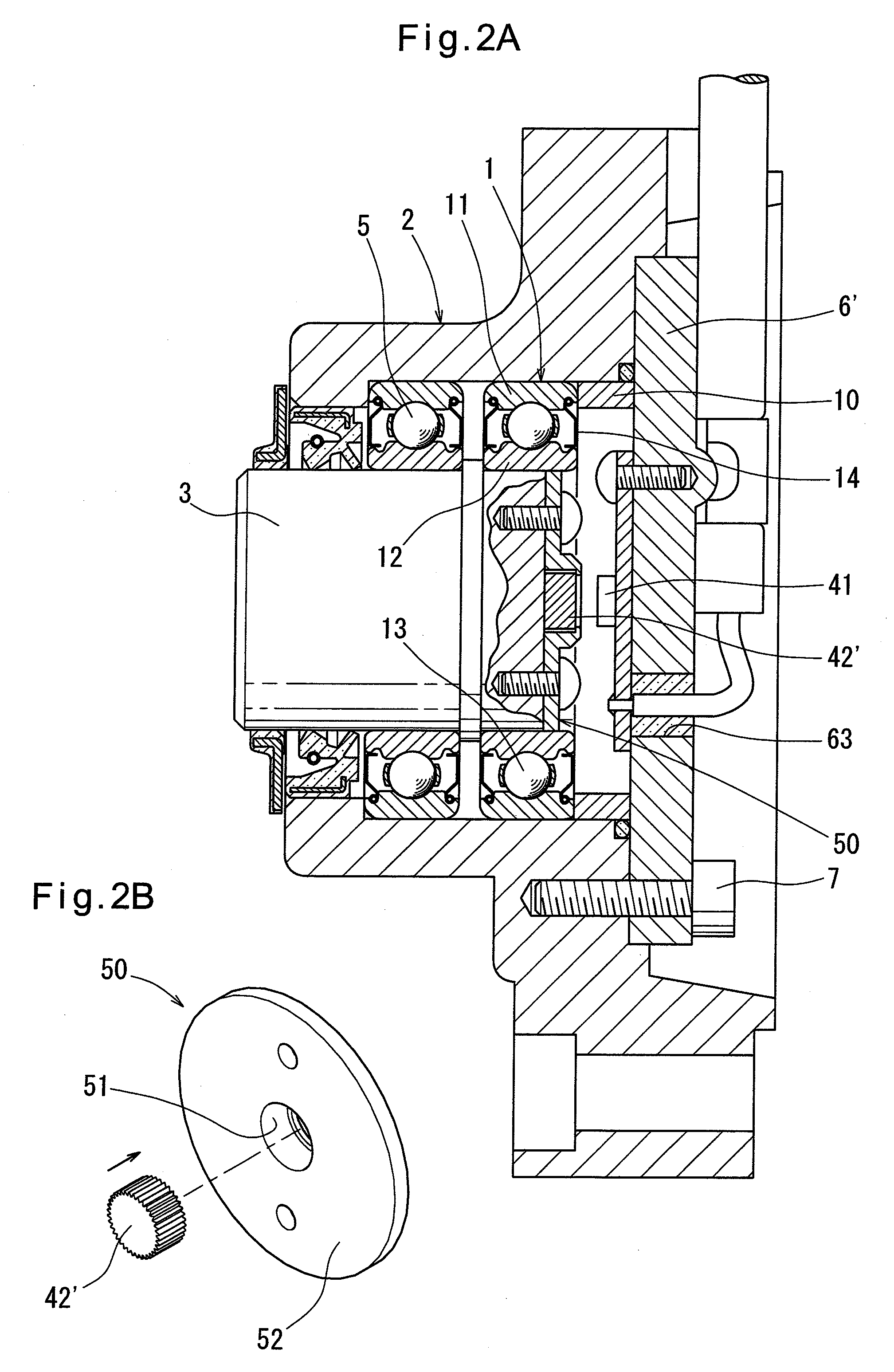 Rotation sensor unit